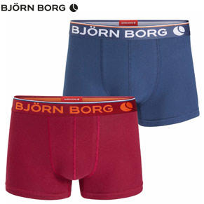 2-Pack Björn Borg Solid Comfort Modal Shorts 