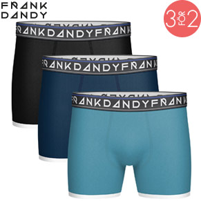 3-Pack Frank Dandy St Paul Bamboo Boxers