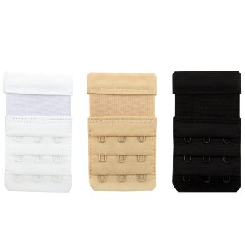 Magic 3-pack Bra Extender 3 Hooks 5,7 cm
