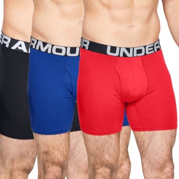 Under Armour 3-pack Charged Cotton 6in Boxer