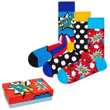 Happy socks 3-pack Fathers Day Gift Box