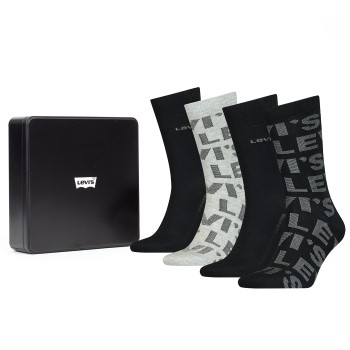 Levis 4-pack Logo Regular Giftbox Socks