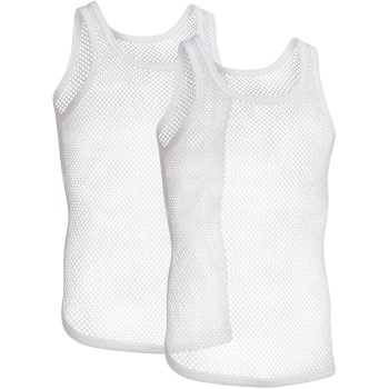 Resteröds 2-pack Organic Cotton Net Singlet