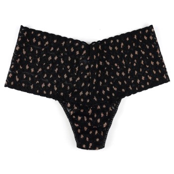 Hanky Panky Cross Dyed Leopard Retro Thong