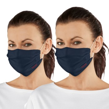 Falke 2-pack Classic Community Face Mask With Nose Clip