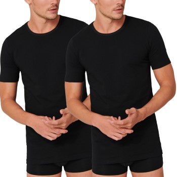 Schiesser 2-pack 95-5 Organic Cotton Crew Neck