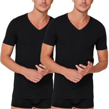 Schiesser 2-pack 95-5 Organic Cotton V-Neck