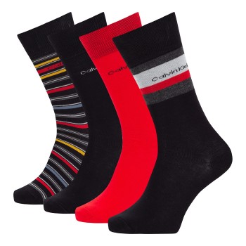 Calvin Klein 4-pack David Crew Socks Gift Box