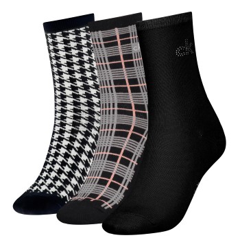 Calvin Klein 3-pack Demi Crew Sock Gift Box