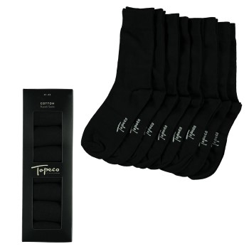 Topeco 8-pack Men Cotton Basic Crew Socks