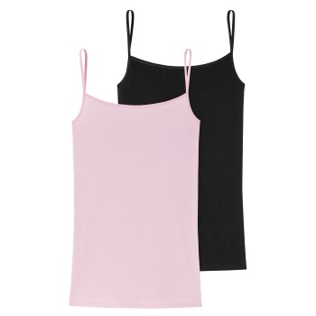 Schiesser 2-pack 95-5 Organic Cotton Spaghetti Top