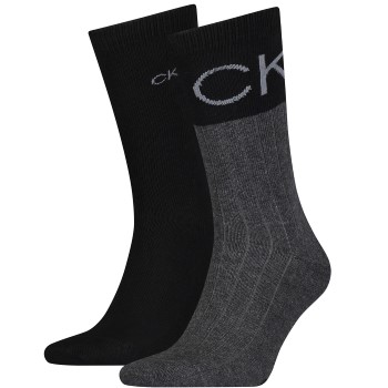 Calvin Klein 2-pack Colorblock Rib Socks