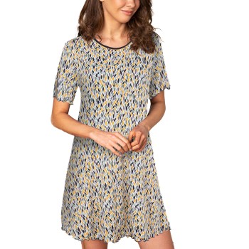 Lady Avenue Soft Bamboo Bigshirt With Short Sleeve