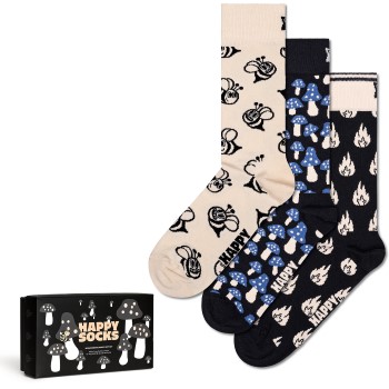 Happy socks 3-pack Monochrome Magic Socks Gift Set