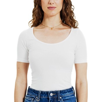 Bread and Boxers T-Shirt Scoop Neck