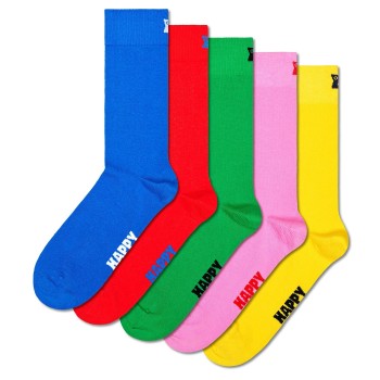 Happy socks 5-pack Solid Socks