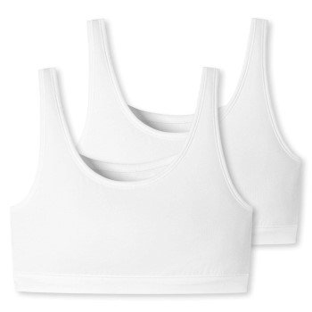 Schiesser 2-pack 95-5 Organic Cotton Bustier Top