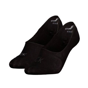 Calvin Klein 2-pack Shiny Logo Mid Cut Footie Socks