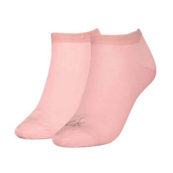 Calvin Klein 2-pack Shiny Logo Sneaker Socks