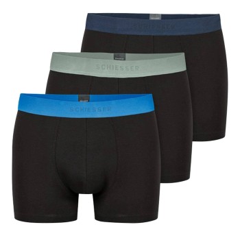 Schiesser 3-pack 95-5 Organic Cotton Woven Shorts