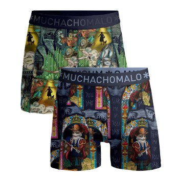 Muchachomalo 2-pack Puss Boots Wizard Oz Boxer