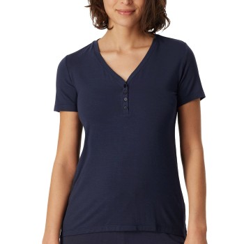 Schiesser Mix and Relax Henley Button Shirt