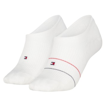 Tommy Hilfiger 2-pack Cotton Blend Logo Footie Socks