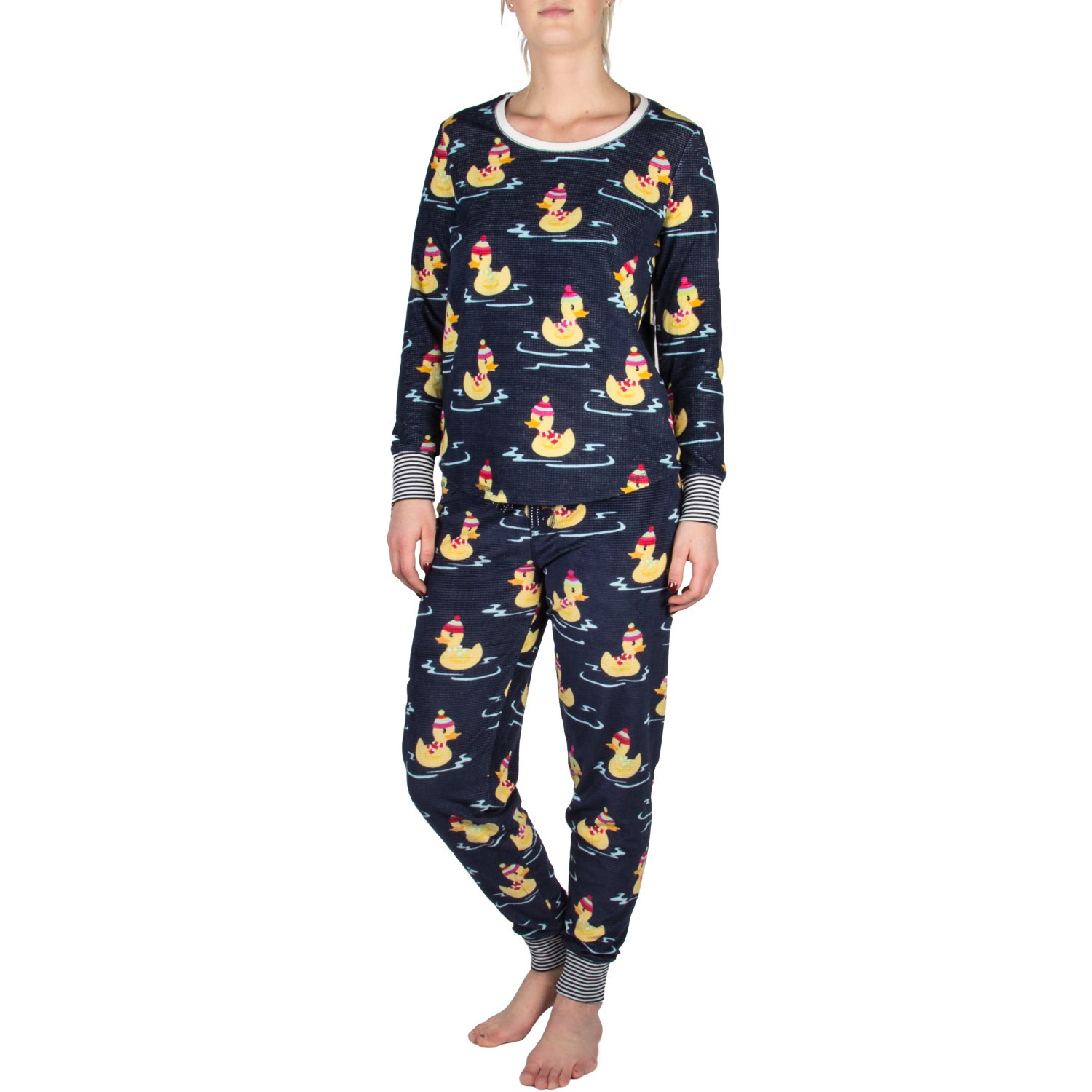Pj Salvage Winter Ducks Pyjama Set