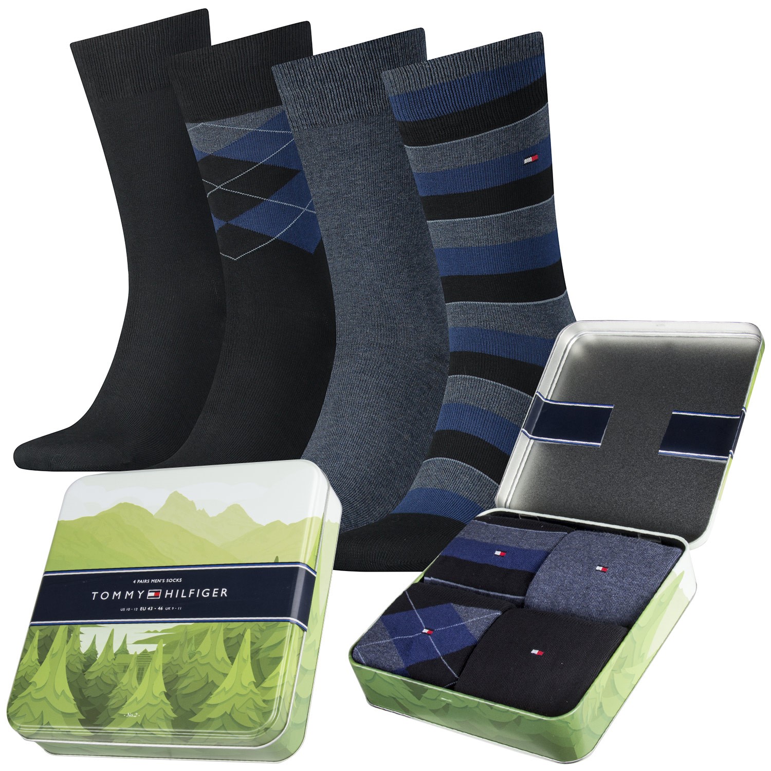 Tommy Hilfiger Men Giftbox Sock 17