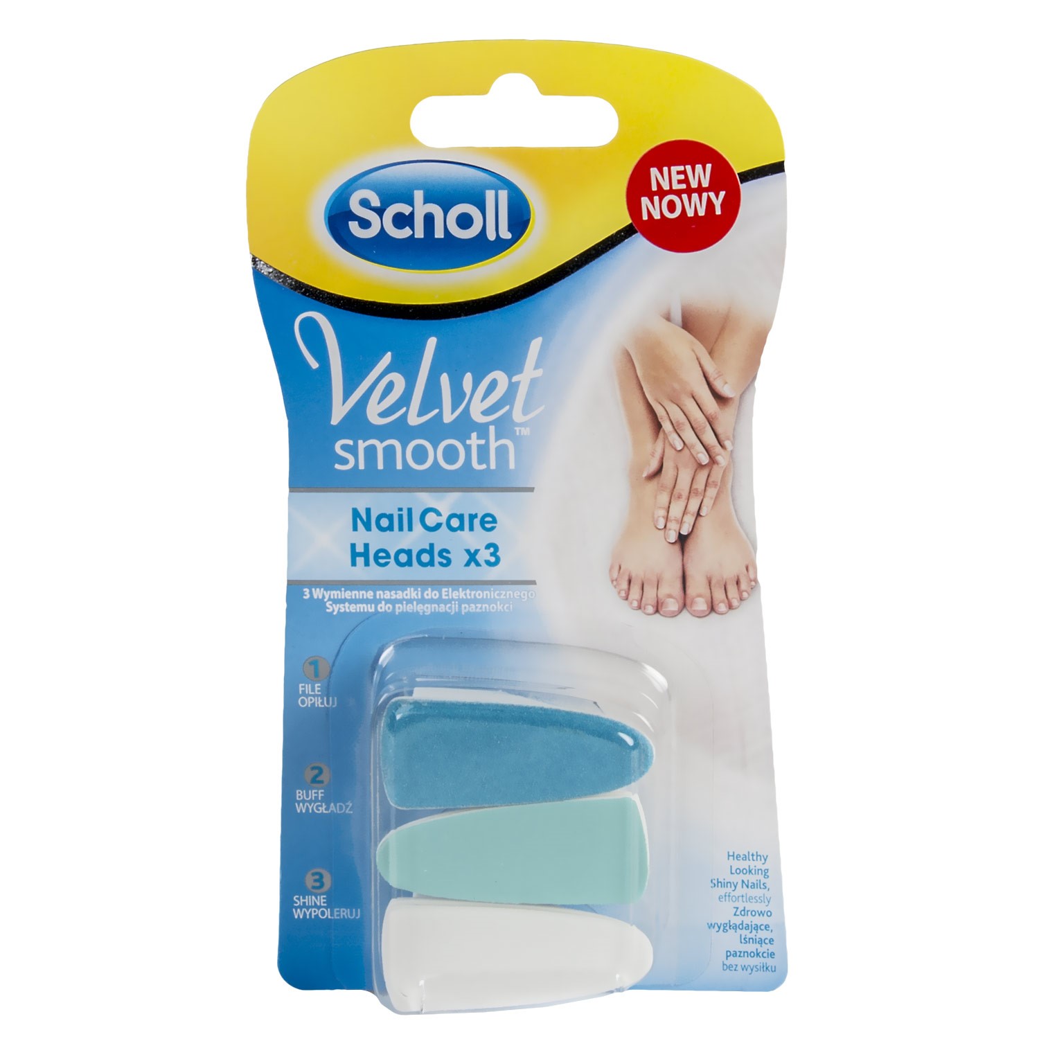 Scholl Velvet Smooth Elektrisk Nagelfil Refill