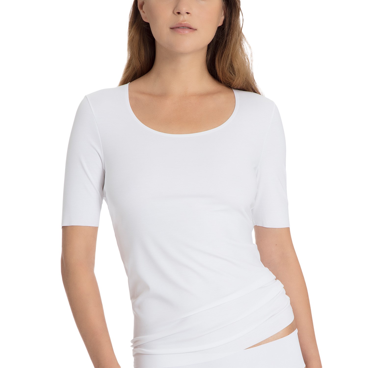 Calida Natural Luxe Short Sleeved Top 