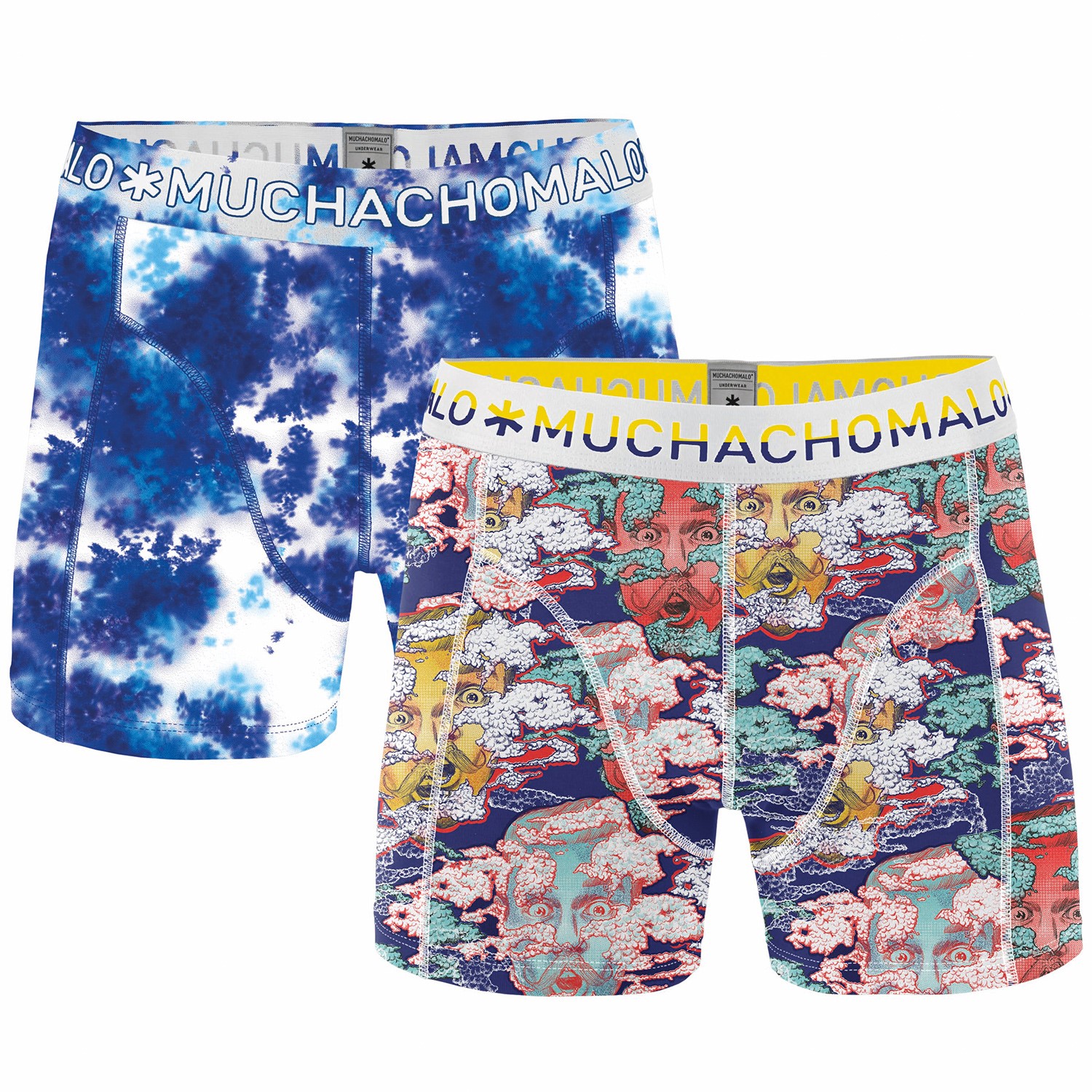 Muchachomalo Head In The Clouds Boxer Print 