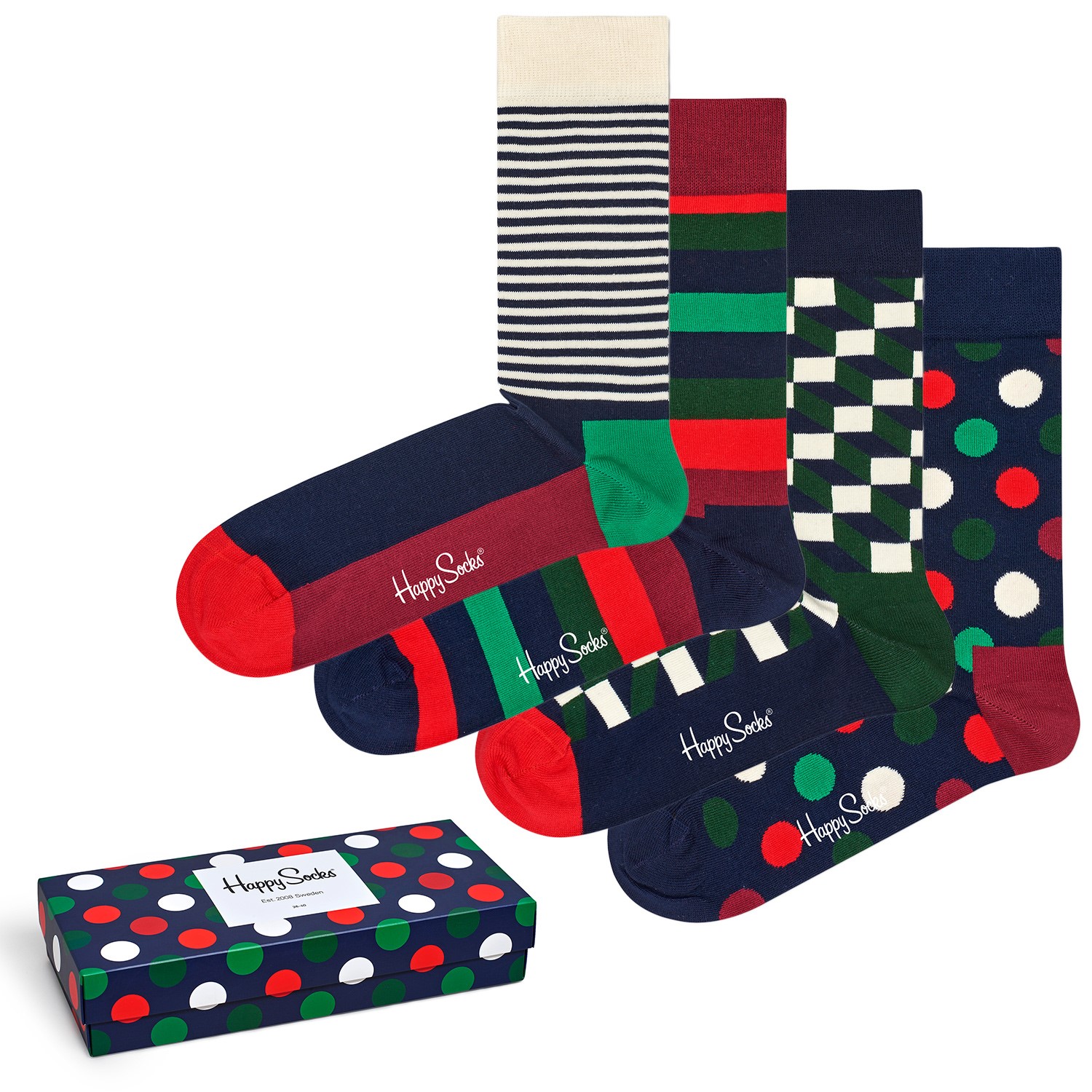 Happy Socks Holiday Big Dot Gift Box