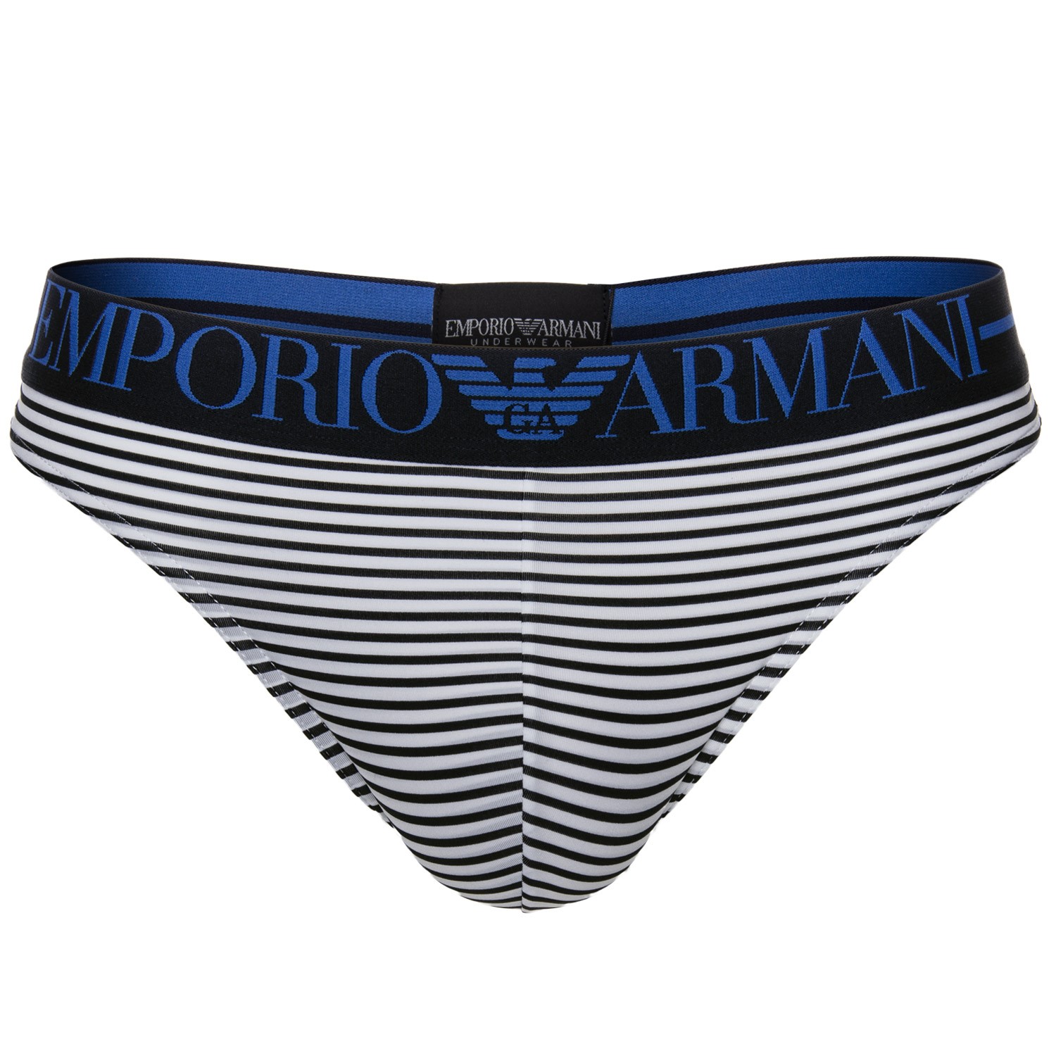 Emporio Armani Sailor Striped Micro Thong
