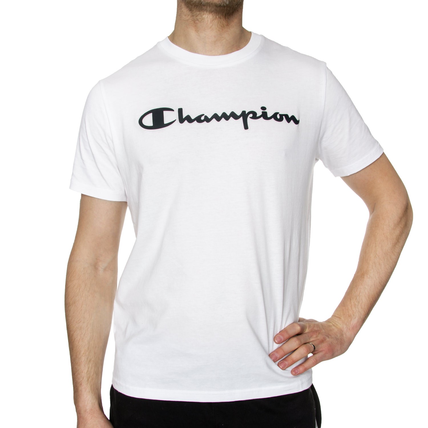 Champion Crewneck T-shirt Big Logo