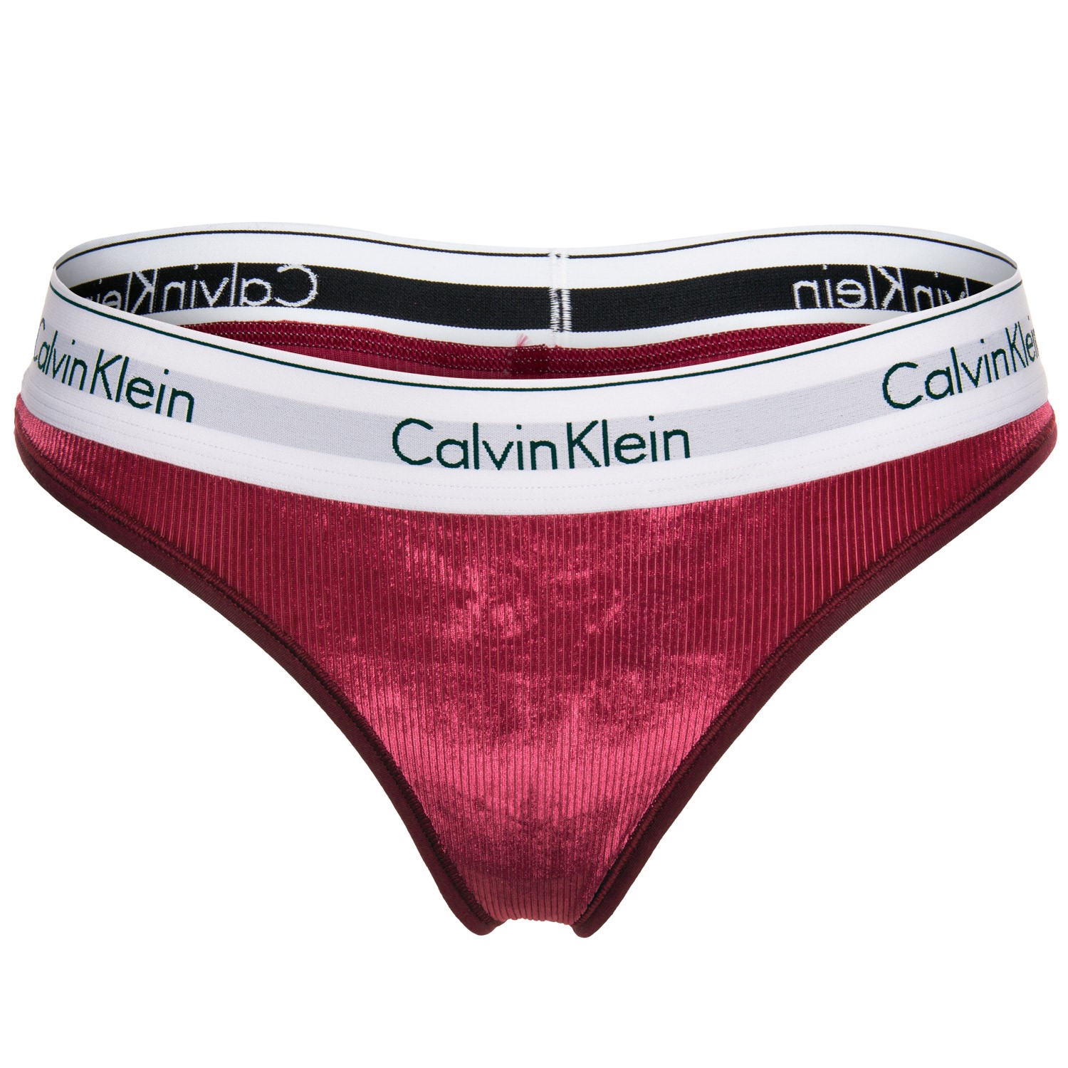 Calvin Klein Modern Cotton Velvet Rib Thong