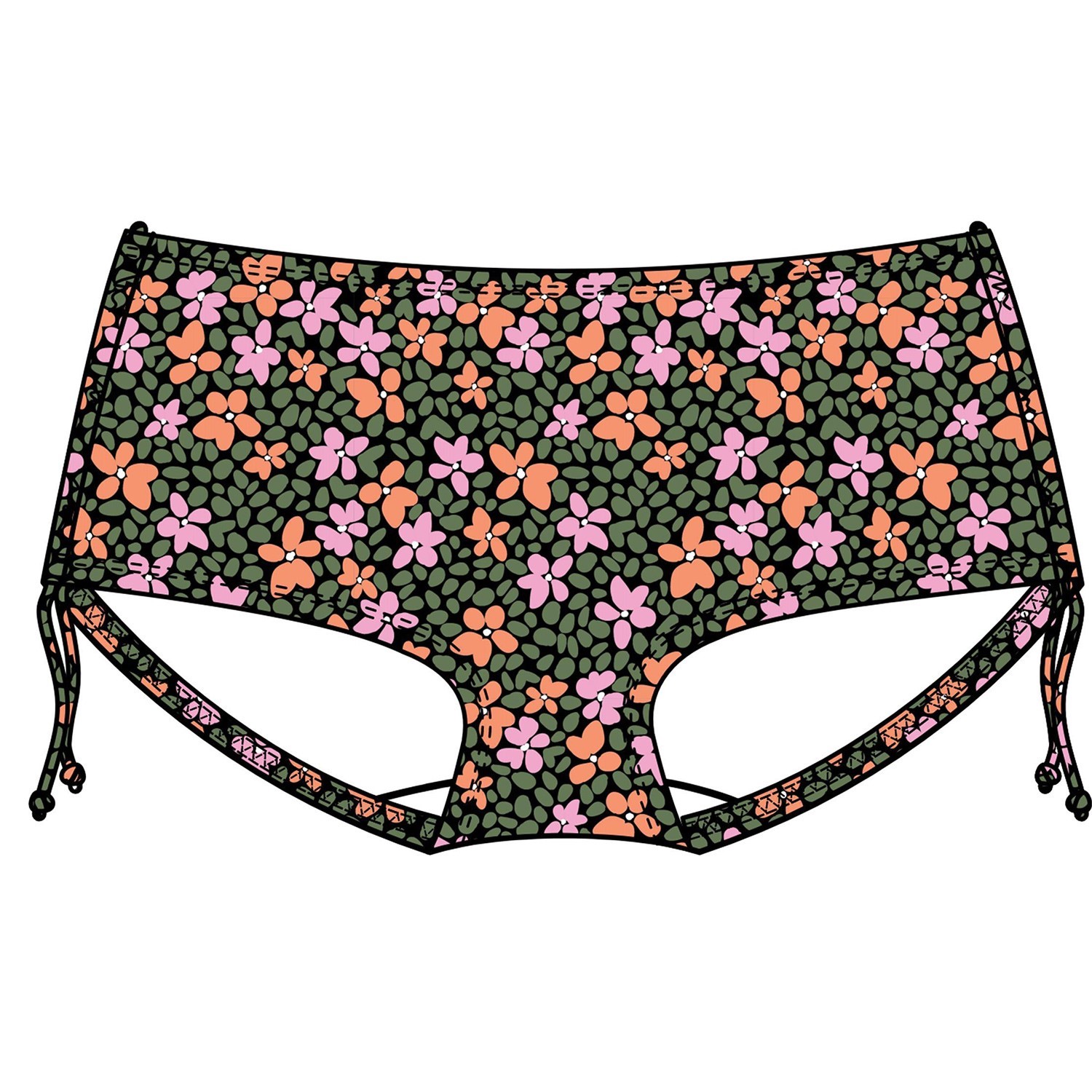 Trofe Mosaic Bikini Hipster