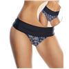 Abecita Petit Fleur Folded Brief Black