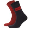 2-Pack HUGO Label Rib Socks