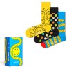 3-Pack Happy Socks Smiley Gift Box