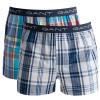 2-Pack Gant Cotton With Fly Boxer Shorts