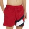 Tommy Hilfiger Solid Flag Swim Shorts 