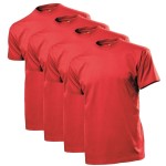 4-Pack Stedman Comfort Men T-shirt