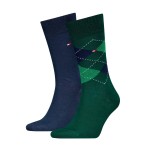 2-Pack Tommy Hilfiger Men Sock Check