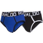 2-Pack CR7 Cristiano Ronaldo Boys Line Briefs