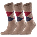 3-Pack Burlington Edinburgh Wool Sock