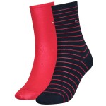 2-Pack Tommy Hilfiger Classic Small Stripe Socks 