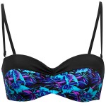 Abecita Butterfly Padded Wire Bandeau Bra 