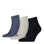 3-Pack Puma Quarter Socks