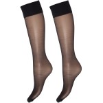 2-Pack Deocy Silk Look 20d Kneehighs